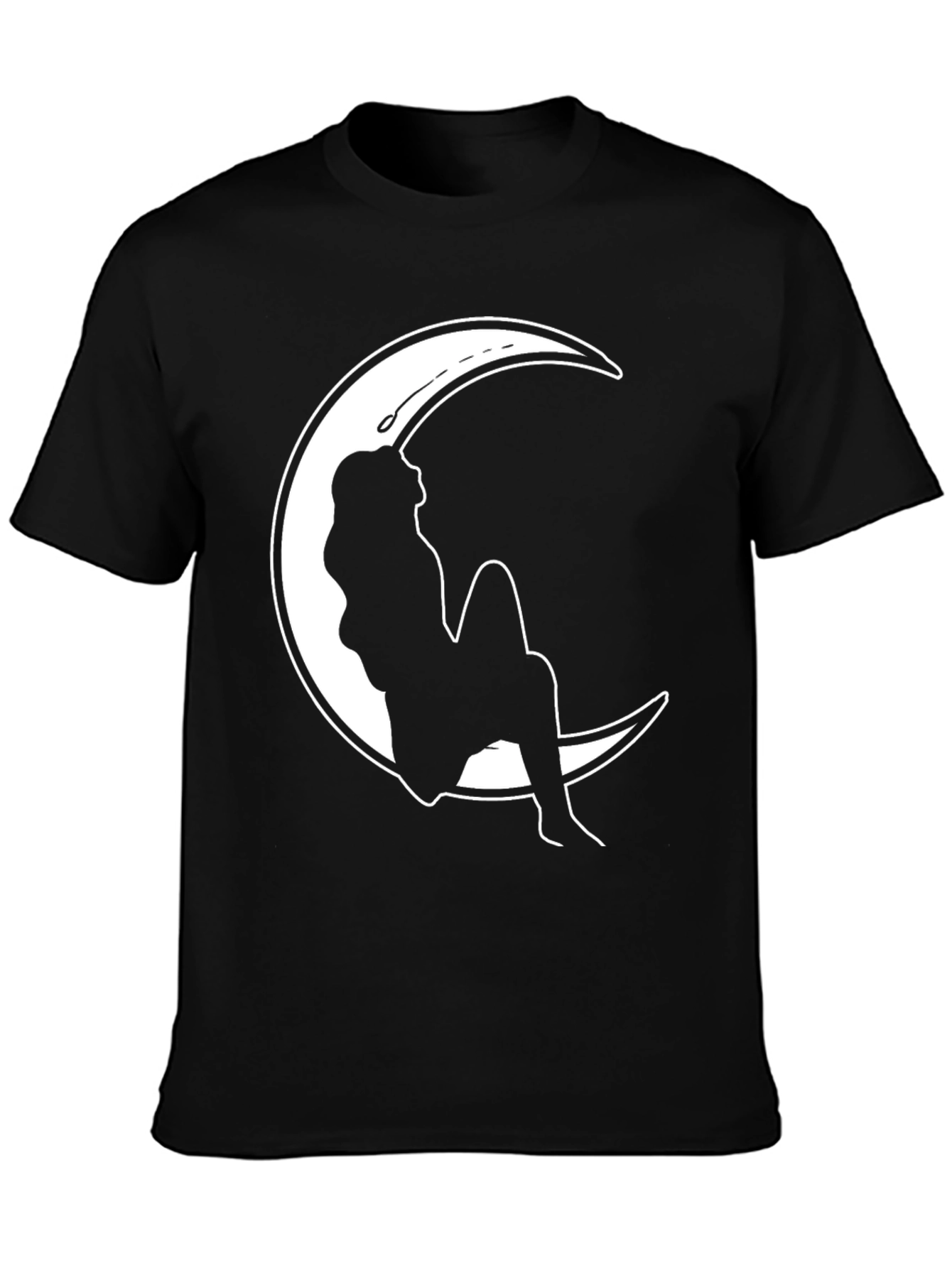 Moon Silhouette Graphic T-Shirt - Stylish & Unique
