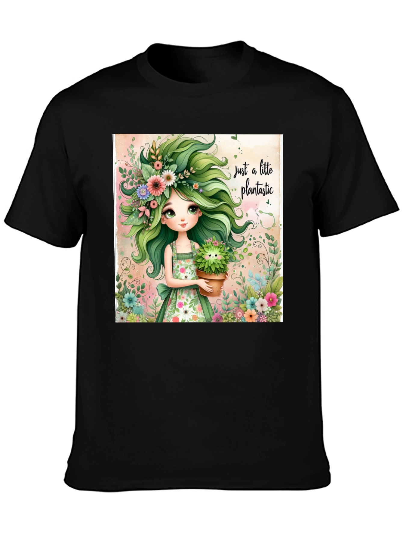 Plantastic Graphic Tee - Unique Botanical Design