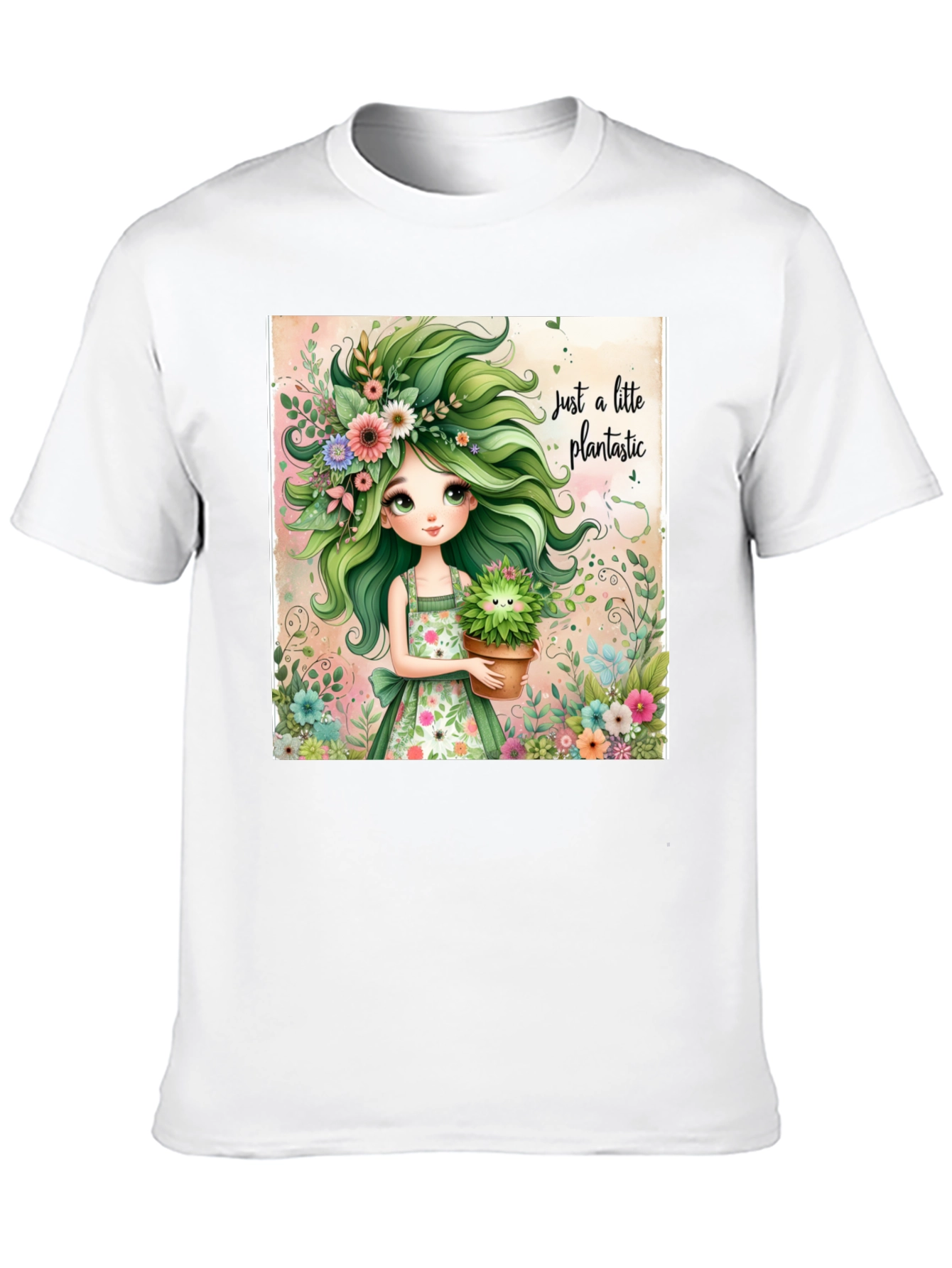 Plantastic Graphic Tee - Unique Botanical Design