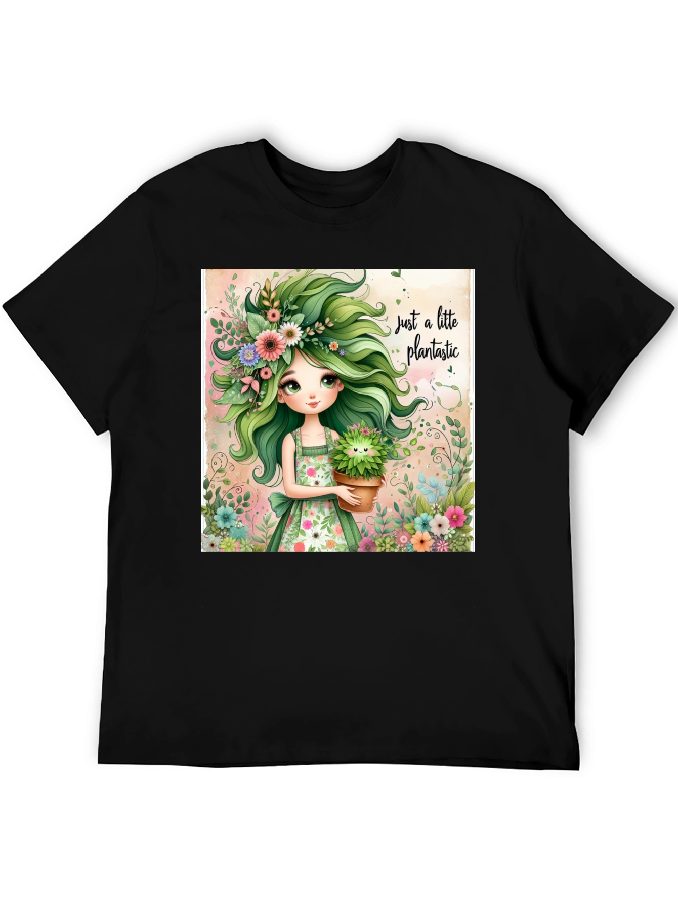 Plantastic Graphic Tee - Unique Botanical Design