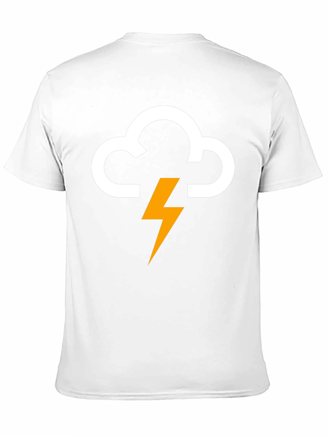 Storm Cloud Lightning Bolt Graphic Tee