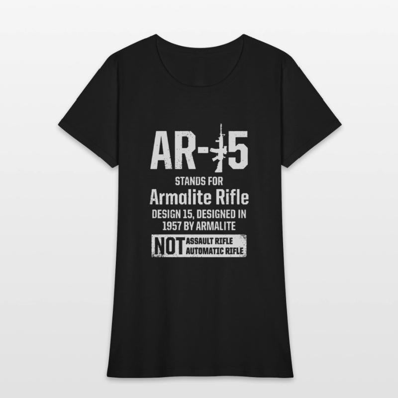 Patriotic Ar Stands For Armalite Hanes Tagless Tee