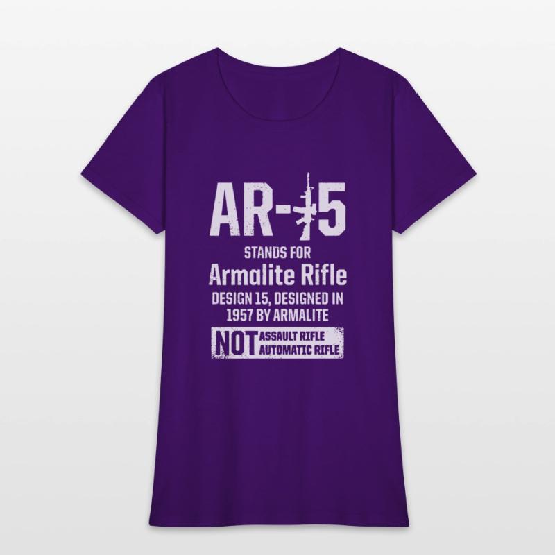 Patriotic Ar Stands For Armalite Hanes Tagless Tee
