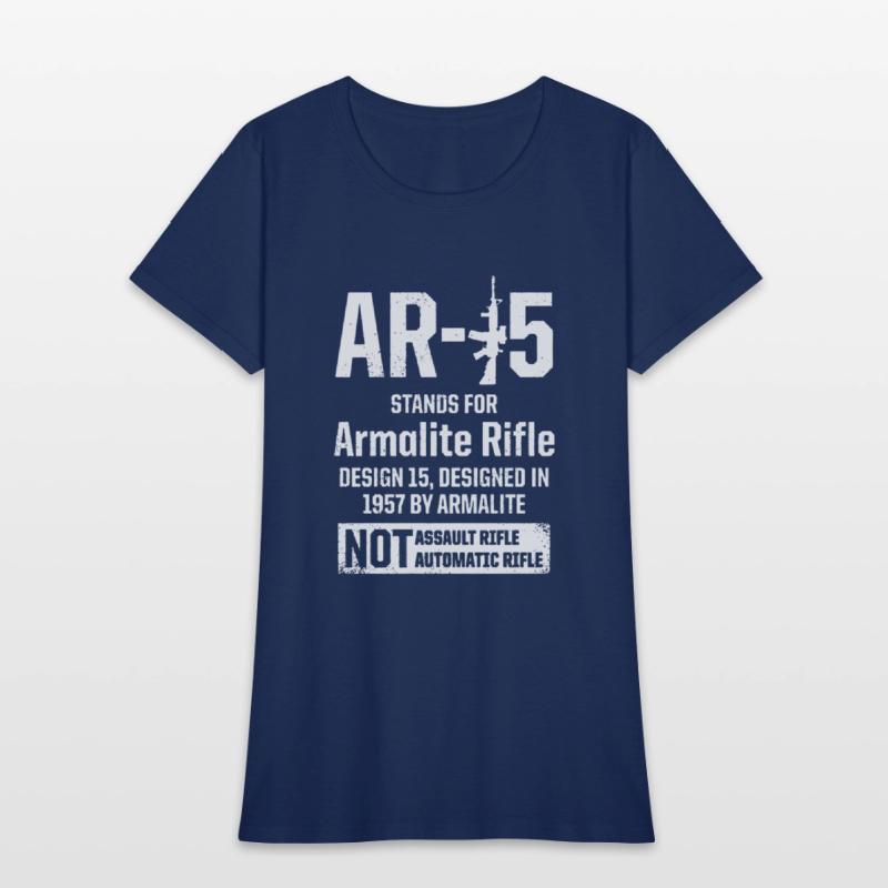 Patriotic Ar Stands For Armalite Hanes Tagless Tee
