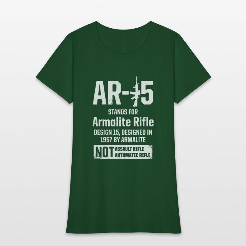 Patriotic Ar Stands For Armalite Hanes Tagless Tee