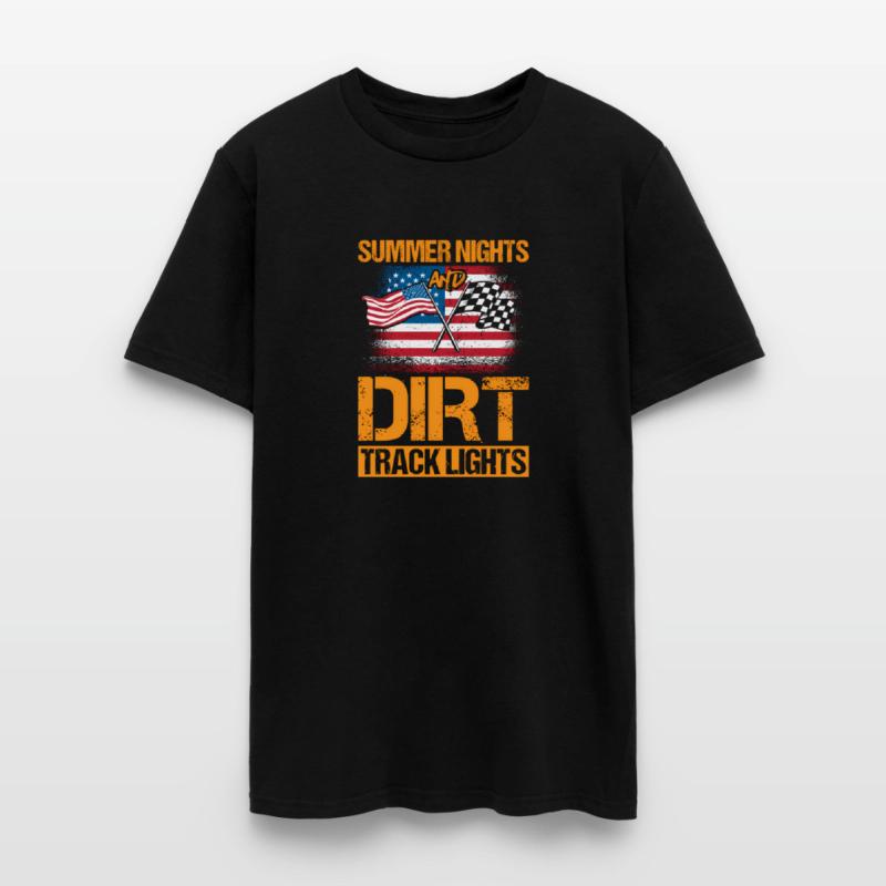 Patriotic Summer Nights And Dirt Track Lights For
