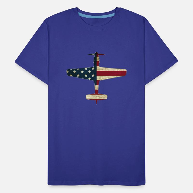 PATRIOTIC VETERAN P 51 MUSTANG