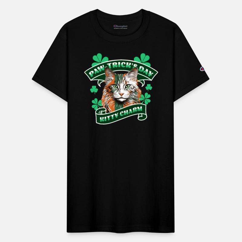 PAWTRICK'S DAY KITTY CHARM Feline Kitty Design
