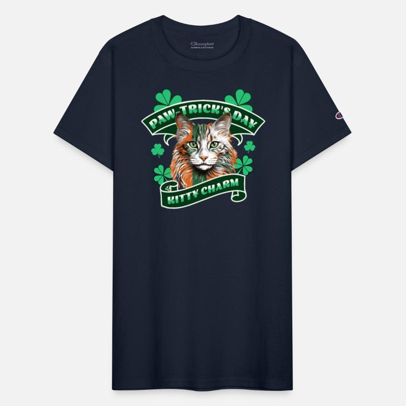 PAWTRICK'S DAY KITTY CHARM Feline Kitty Design