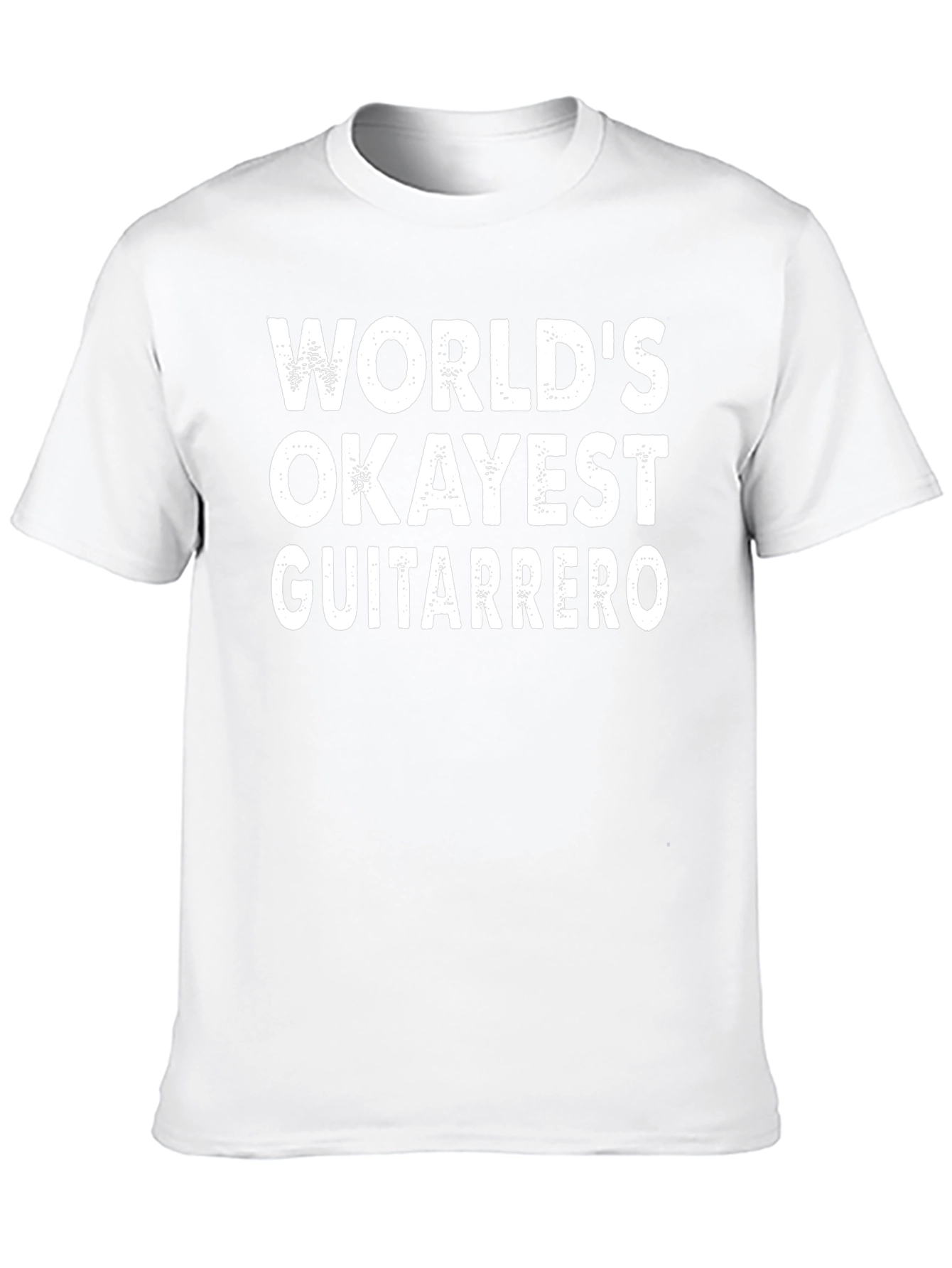 Worlds Okayest Guitarrero Black T-Shirt
