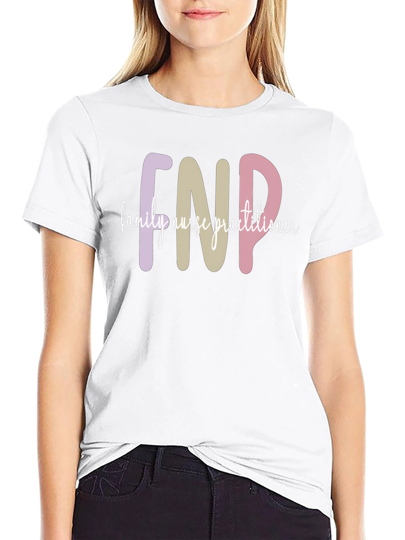 FNP Family Nurse Practitioner Graphic Tee