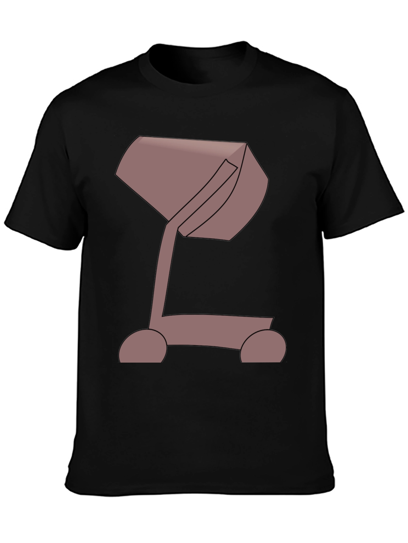 Modern Art Cement Mixer Graphic Tee - Unique Design