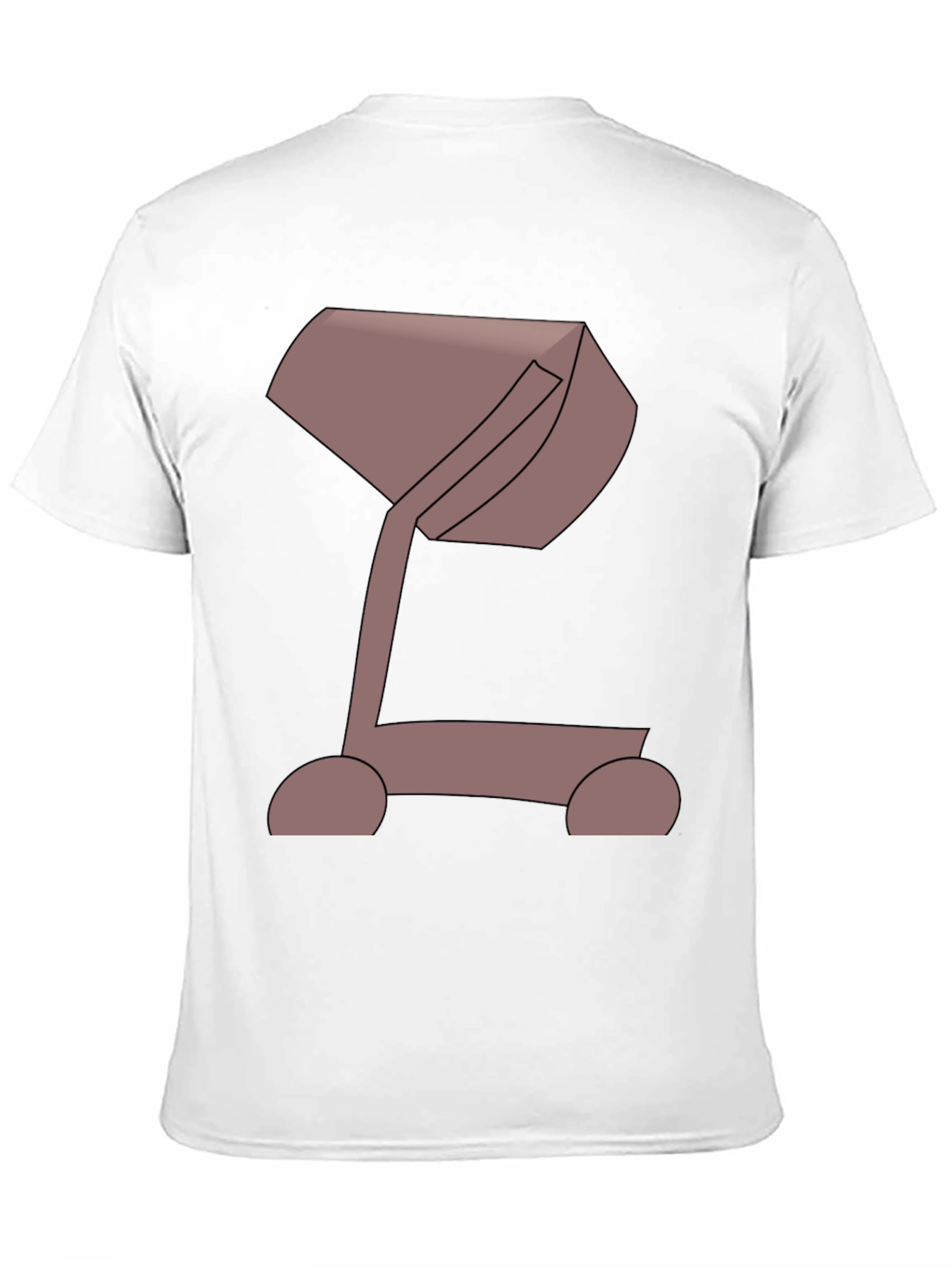 Modern Art Cement Mixer Graphic Tee - Unique Design