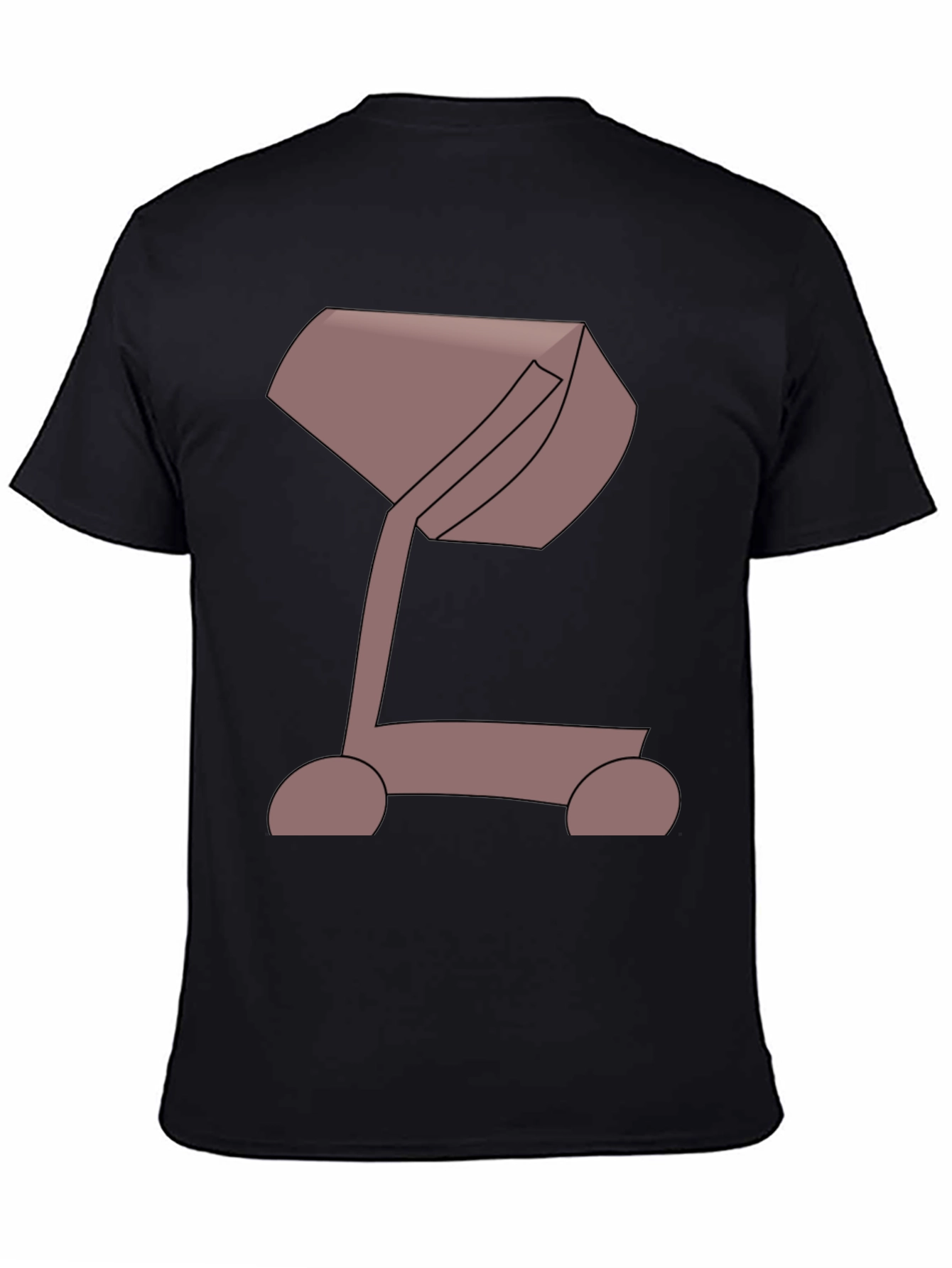 Modern Art Cement Mixer Graphic Tee - Unique Design