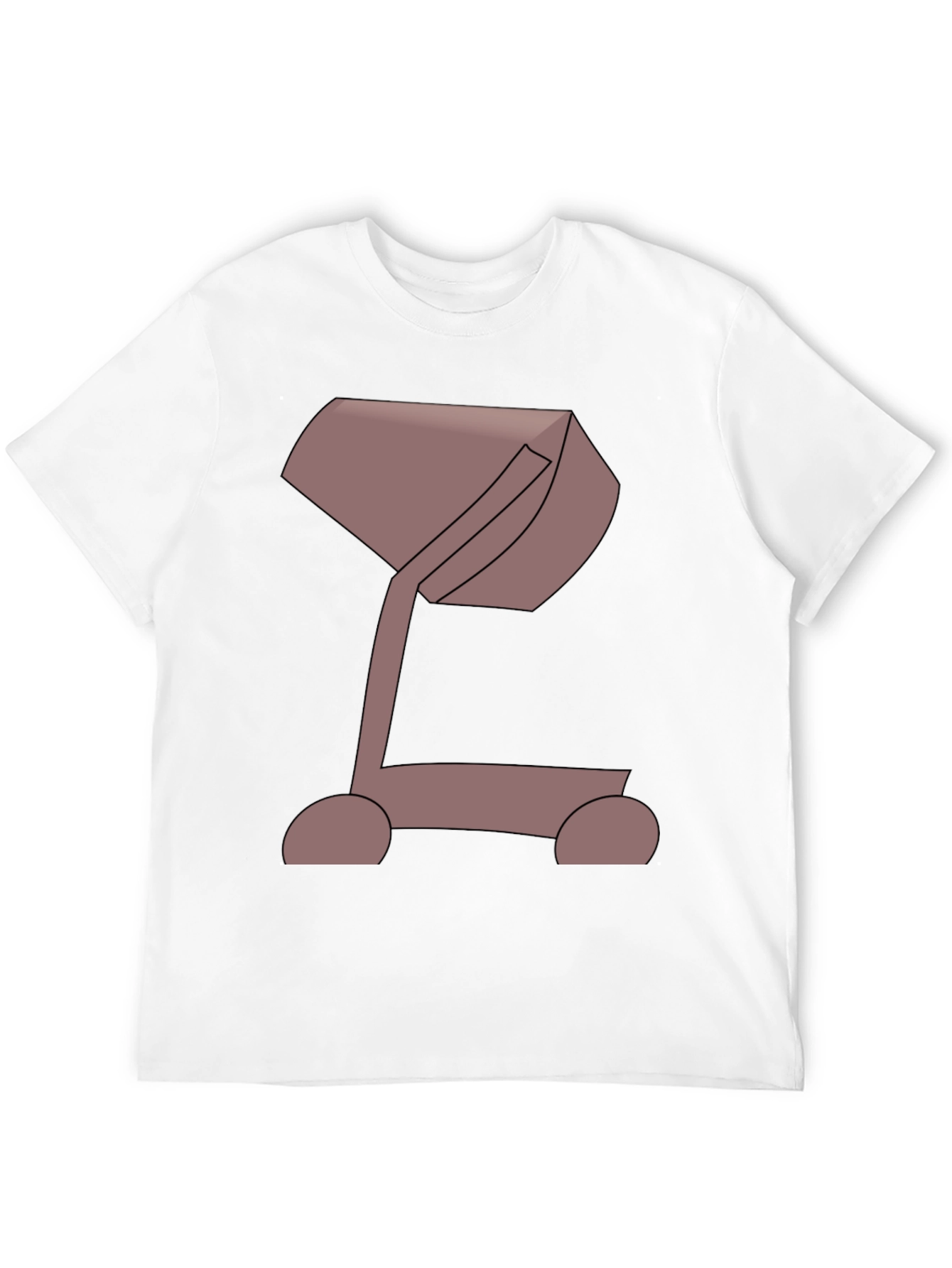 Modern Art Cement Mixer Graphic Tee - Unique Design