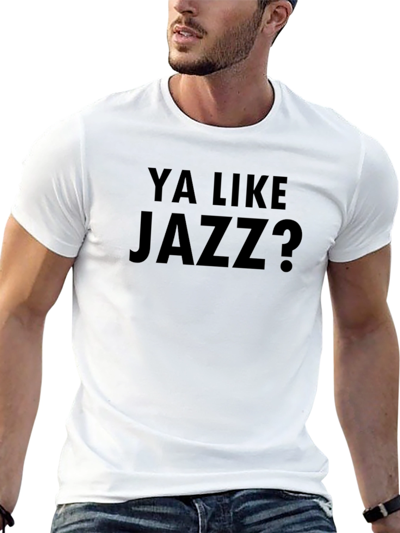 Ya Like Jazz? Black T-Shirt - Funny Slogan Tee
