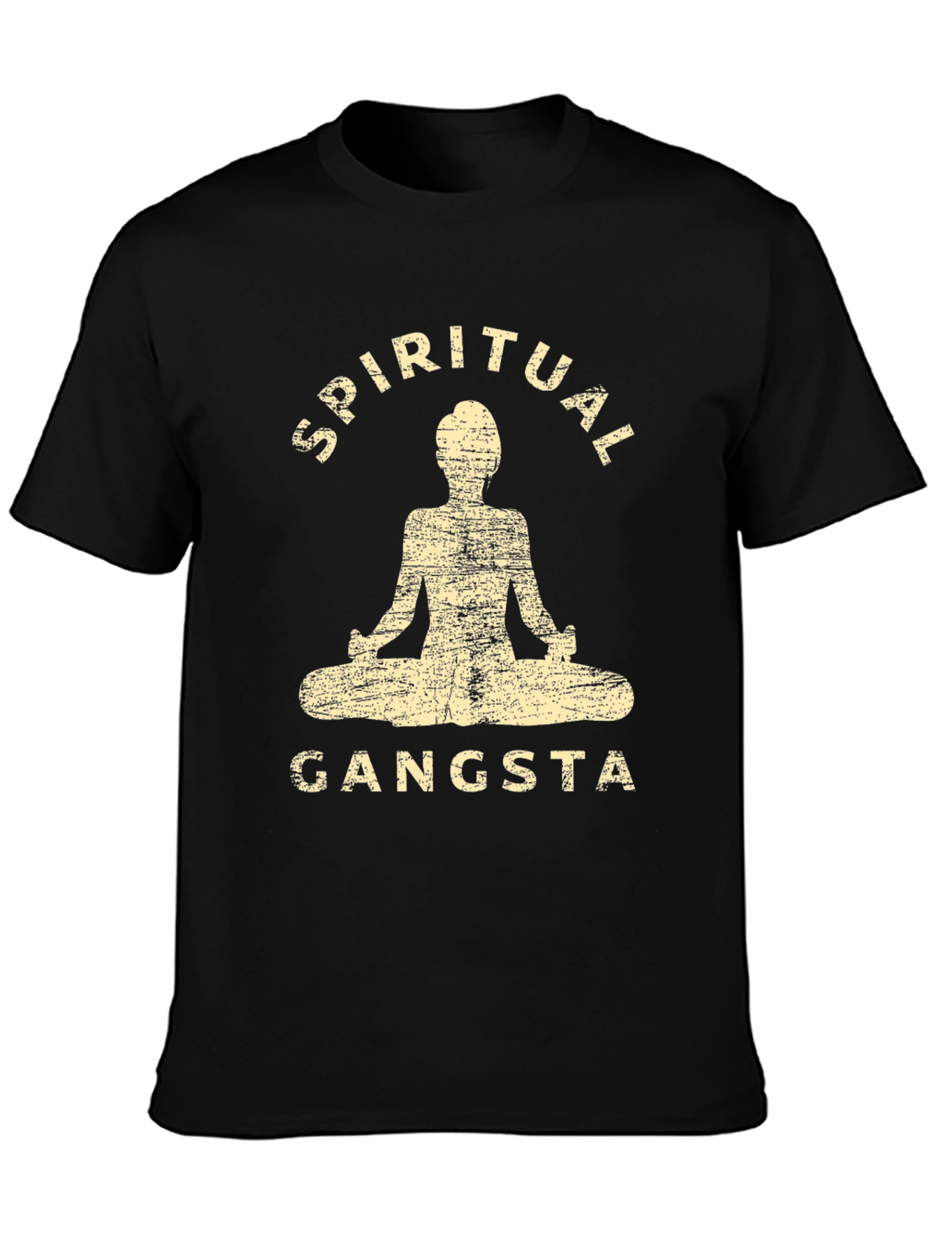 Spiritual Gangsta Graphic Tee - Zen Style Shirt