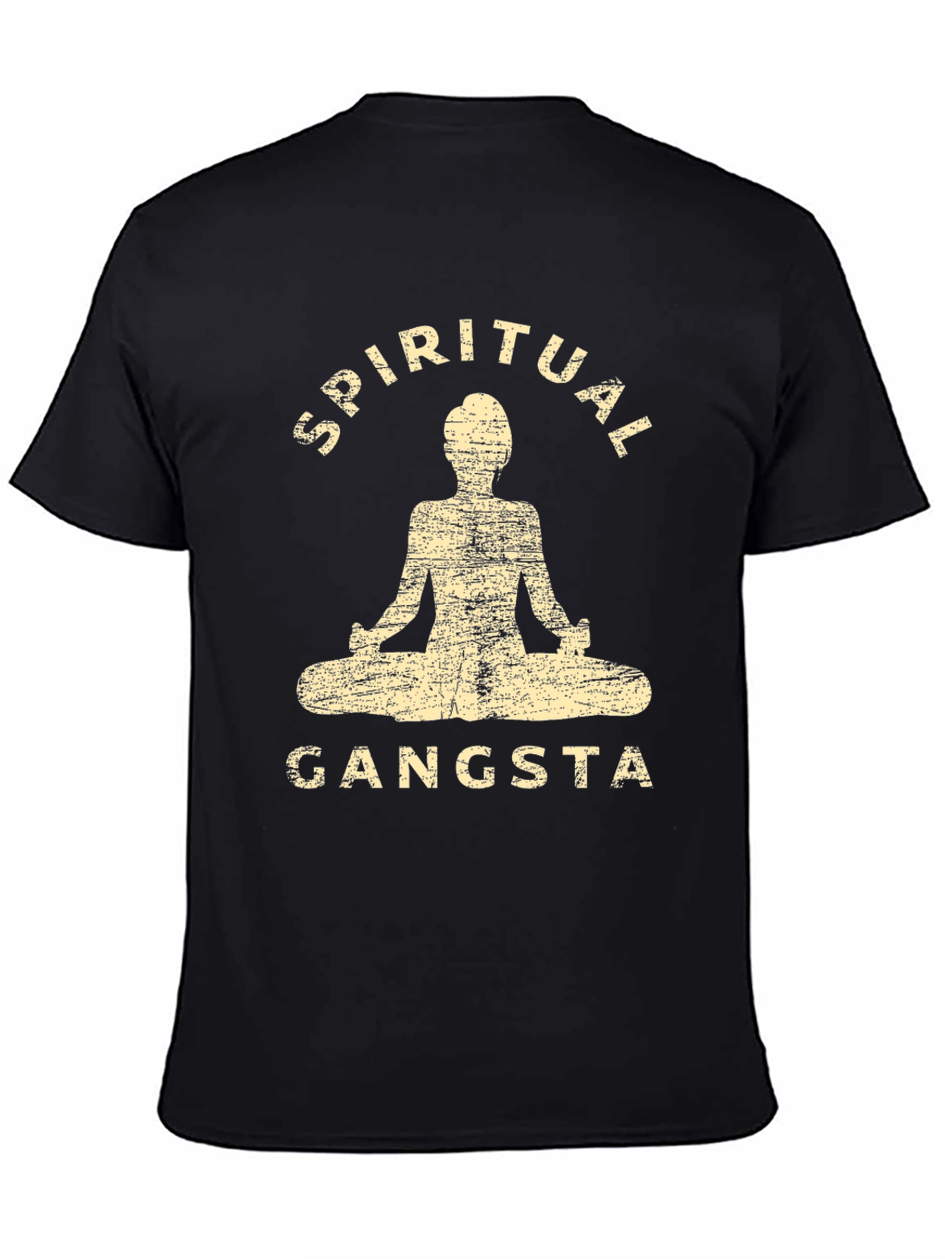 Spiritual Gangsta Graphic Tee - Zen Style Shirt
