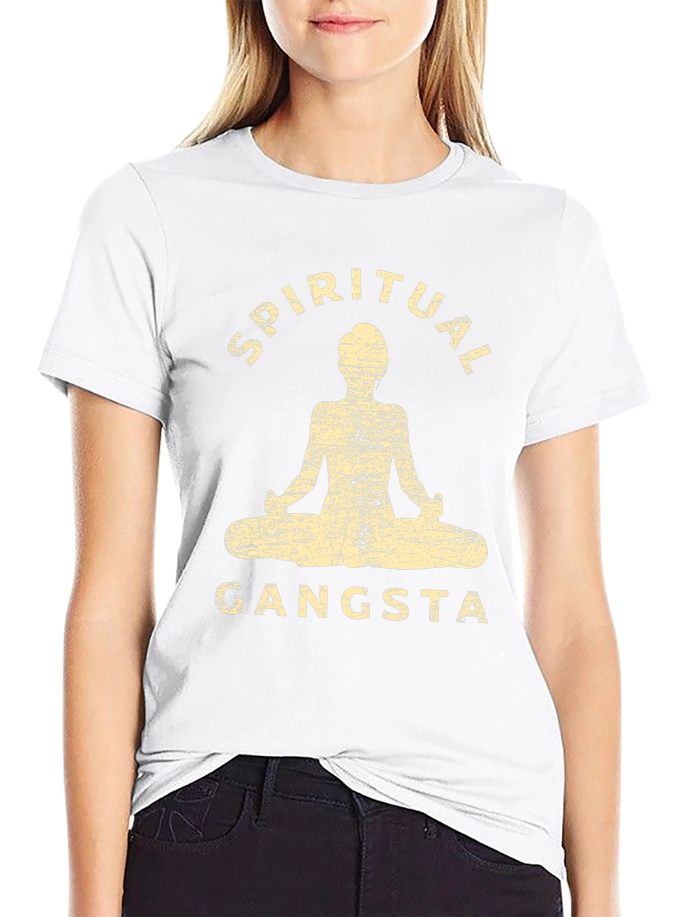 Spiritual Gangsta Graphic Tee - Zen Style Shirt