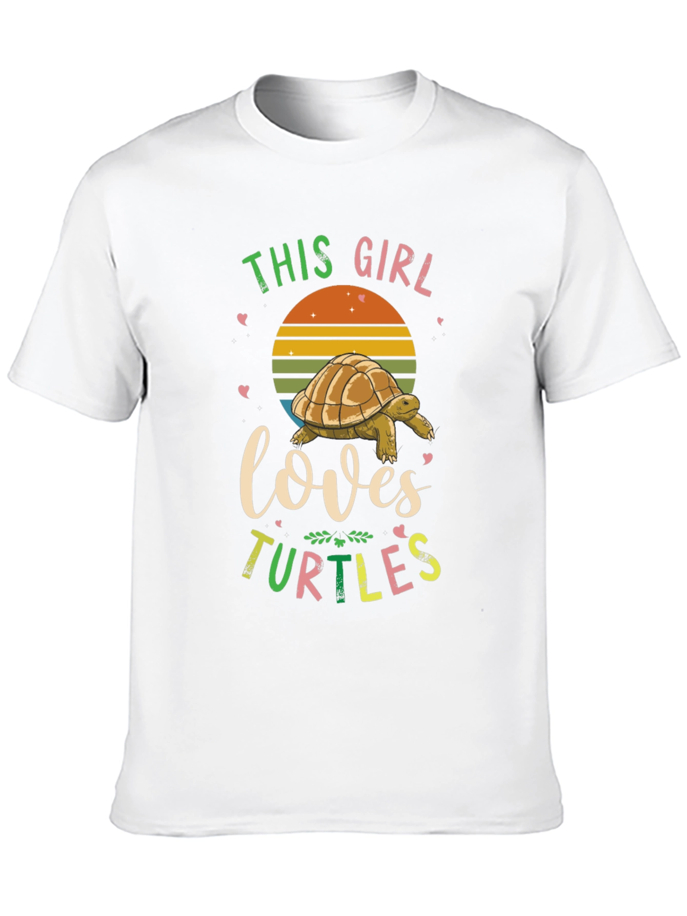 This Girl Loves Turtles Graphic Tee