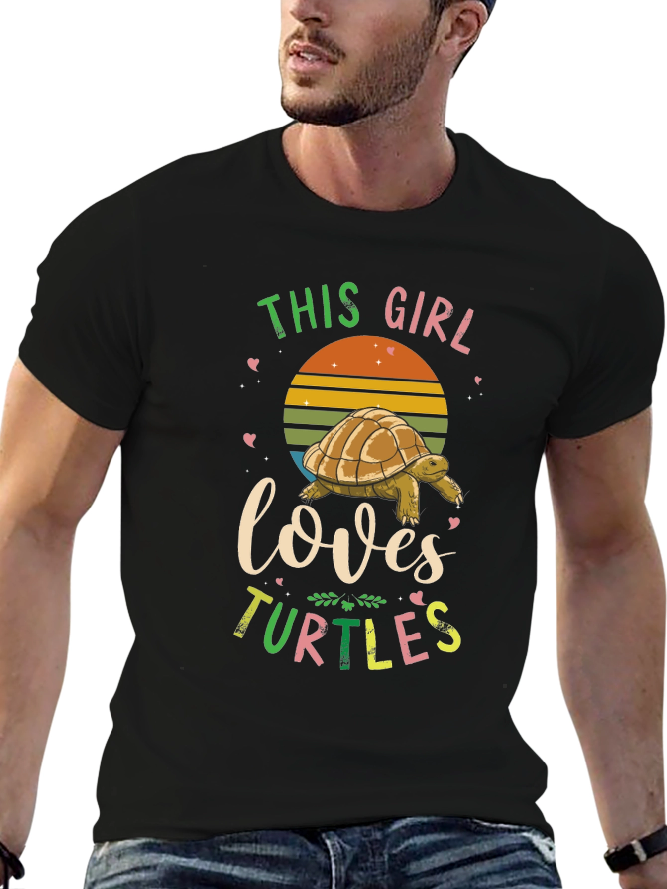 This Girl Loves Turtles Graphic Tee