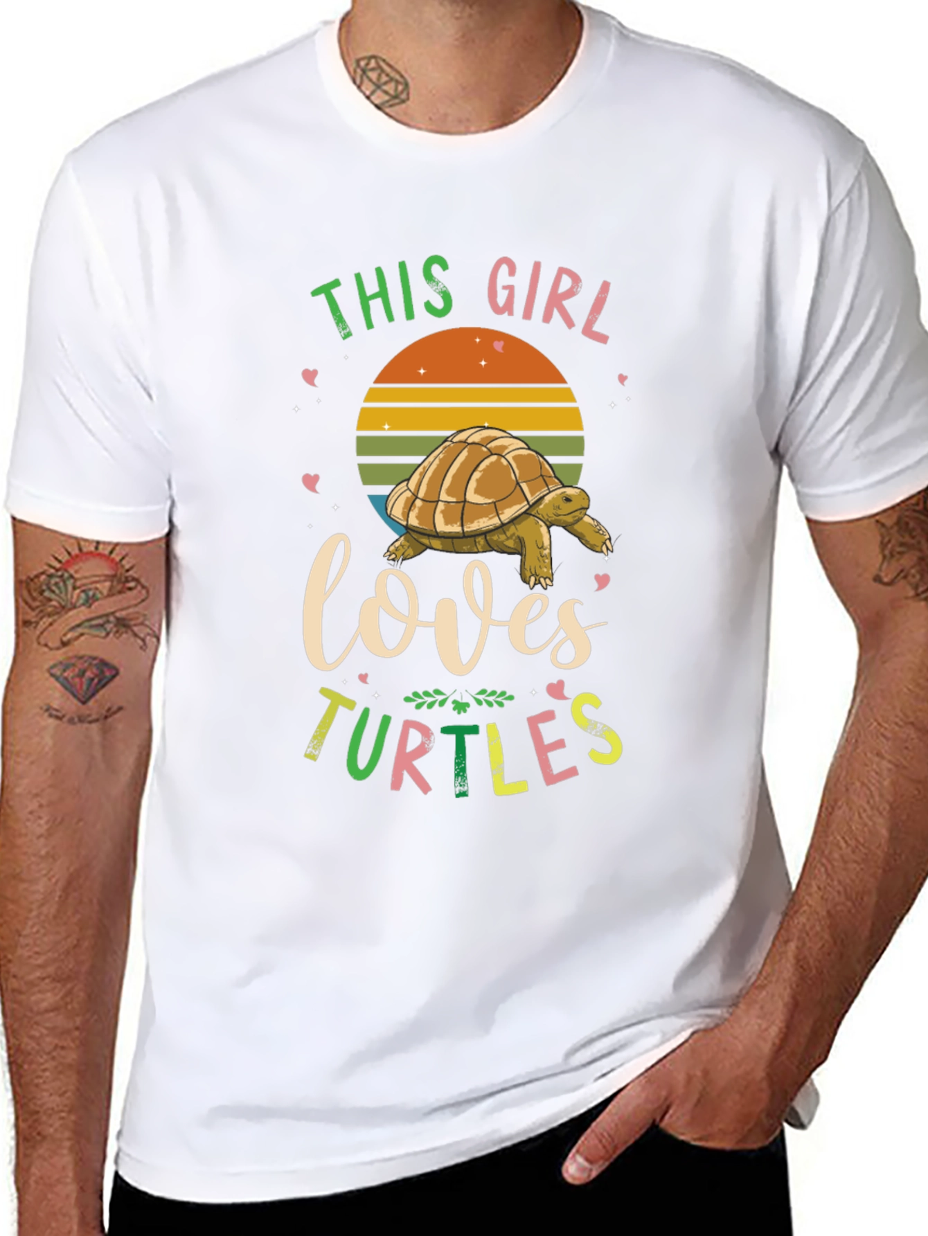 This Girl Loves Turtles Graphic Tee