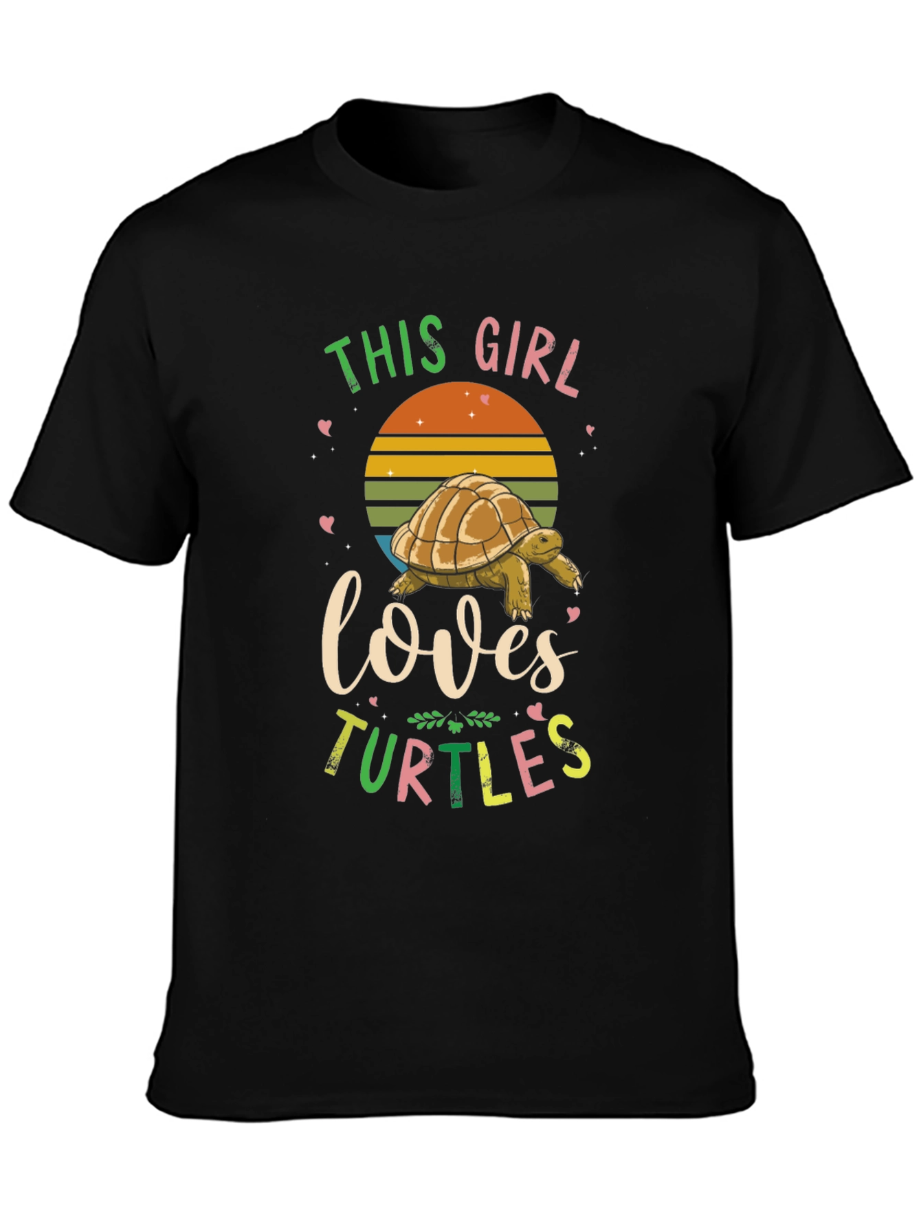 This Girl Loves Turtles Graphic Tee