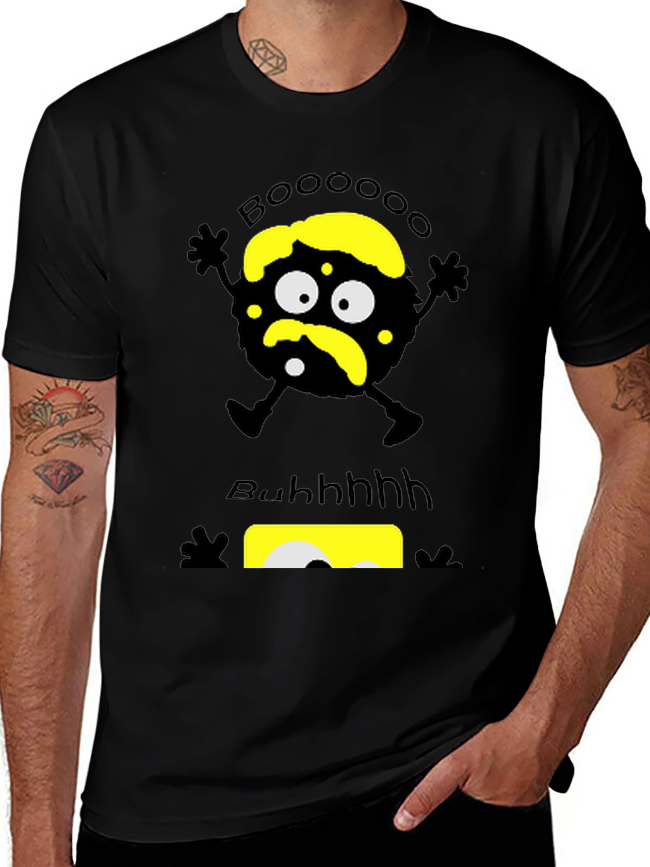 Boo! Spooky Graphic Print T-Shirt