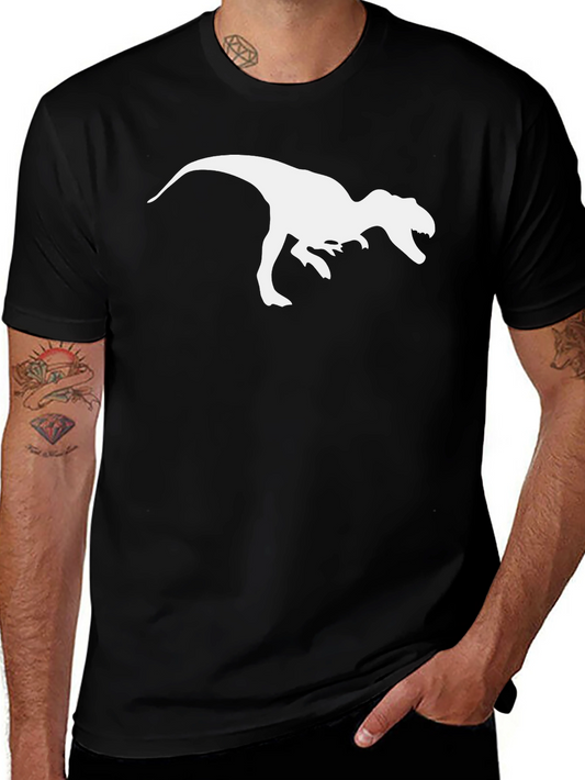 Dino T-Rex Graphic Tee - Black