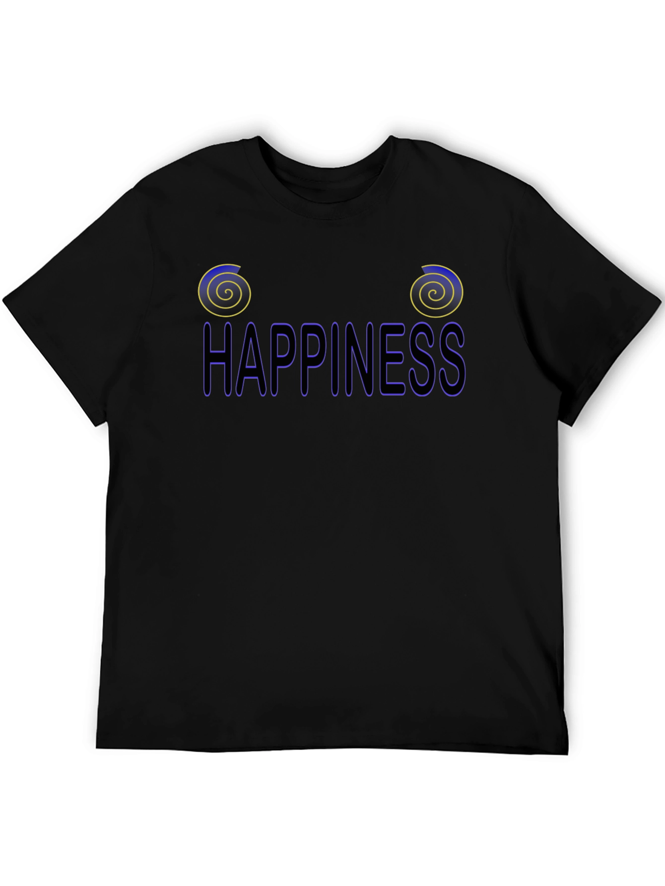 Happiness Swirl Graphic T-Shirt