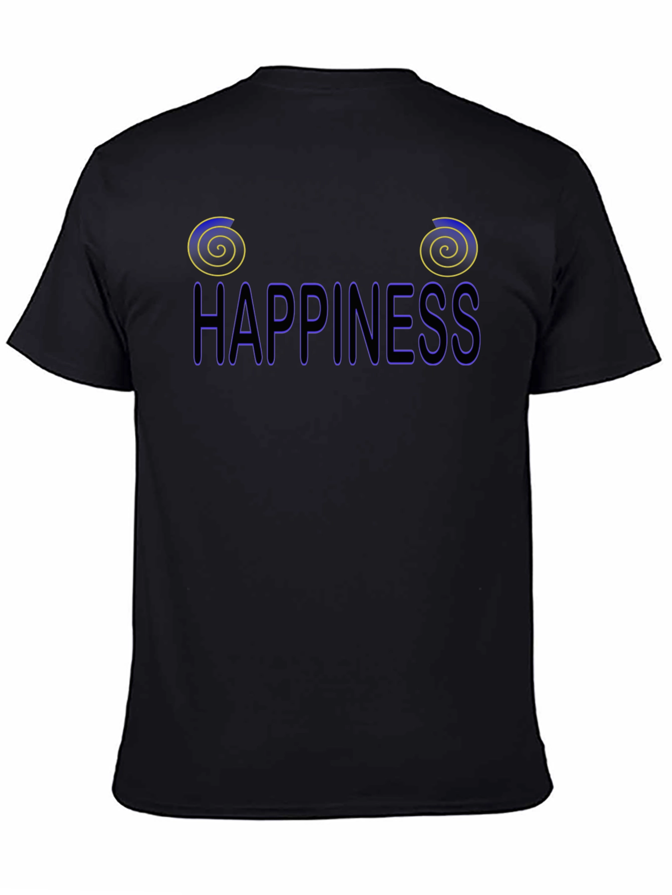 Happiness Swirl Graphic T-Shirt