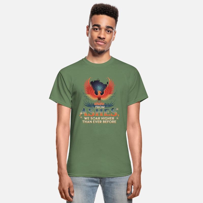 Phoenix Rising Design - From Ashes We Soar Higher