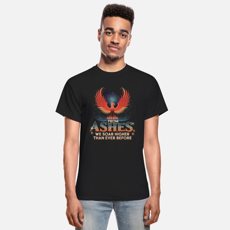 Phoenix Rising Design - From Ashes We Soar Higher