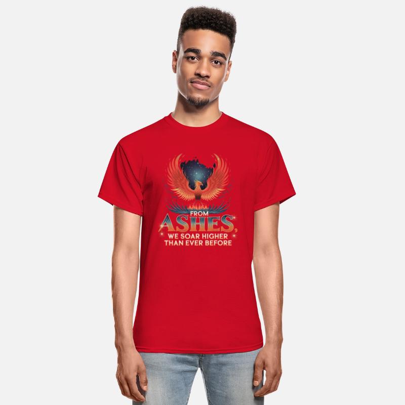 Phoenix Rising Design - From Ashes We Soar Higher