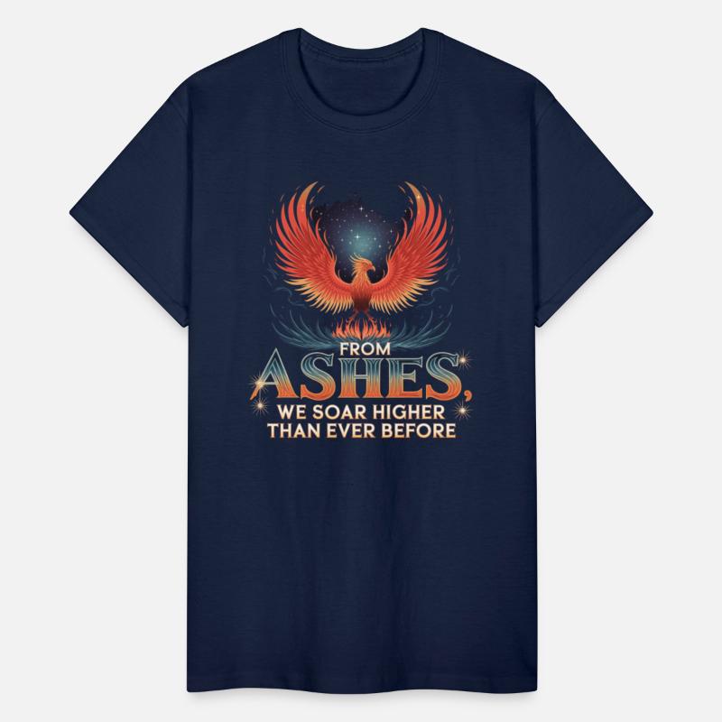Phoenix Rising Design - From Ashes We Soar Higher