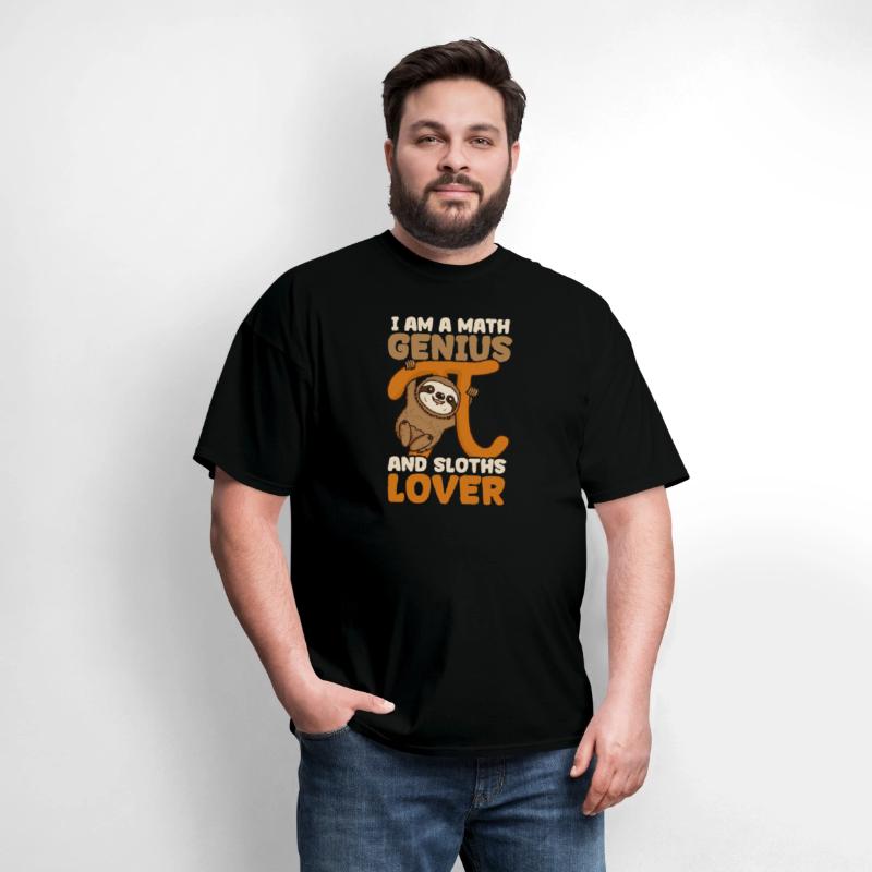 Pi Day Math Genius And Maths Lover Sloth
