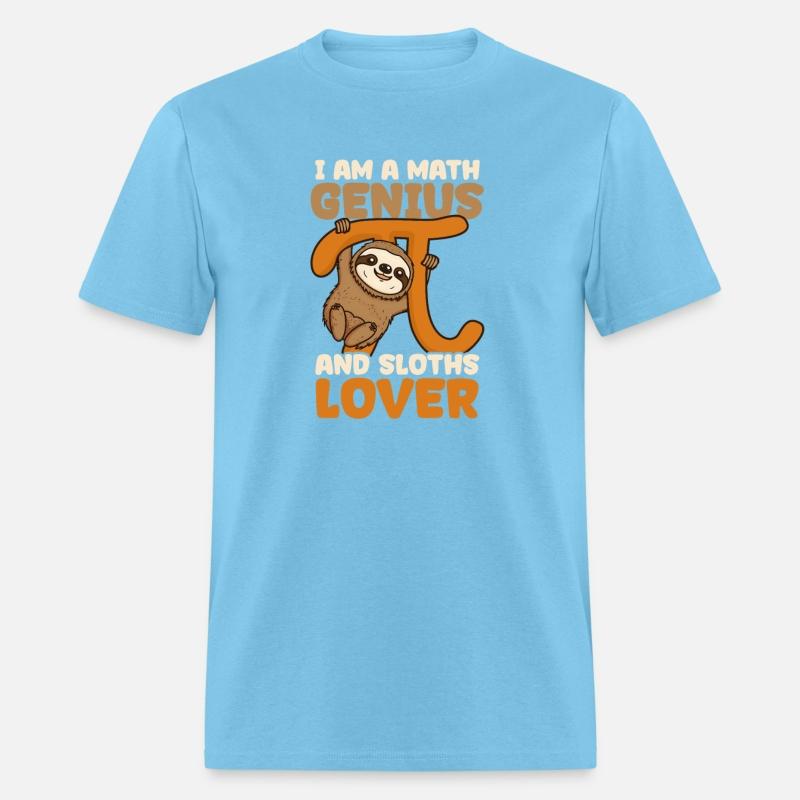 Pi Day Math Genius And Maths Lover Sloth