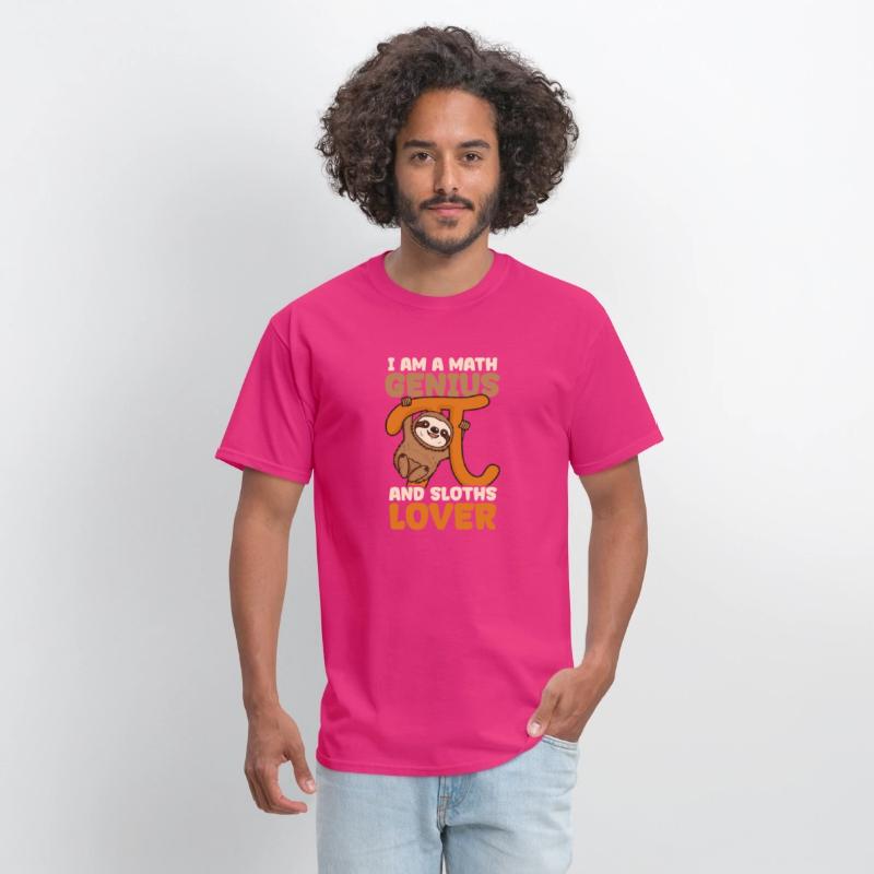 Pi Day Math Genius And Maths Lover Sloth