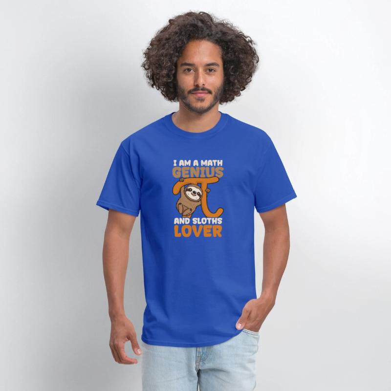 Pi Day Math Genius And Maths Lover Sloth