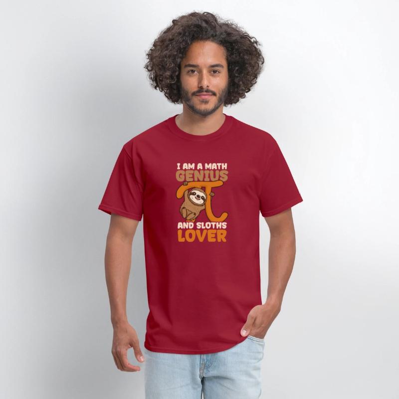 Pi Day Math Genius And Maths Lover Sloth