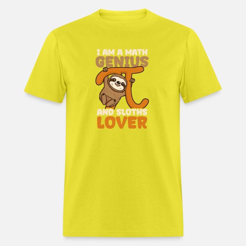 Pi Day Math Genius And Maths Lover Sloth