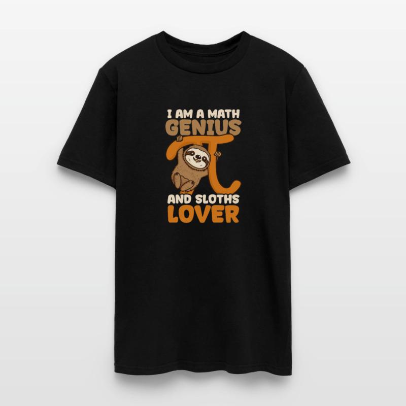 Pi Day Math Genius And Maths Lover Sloth