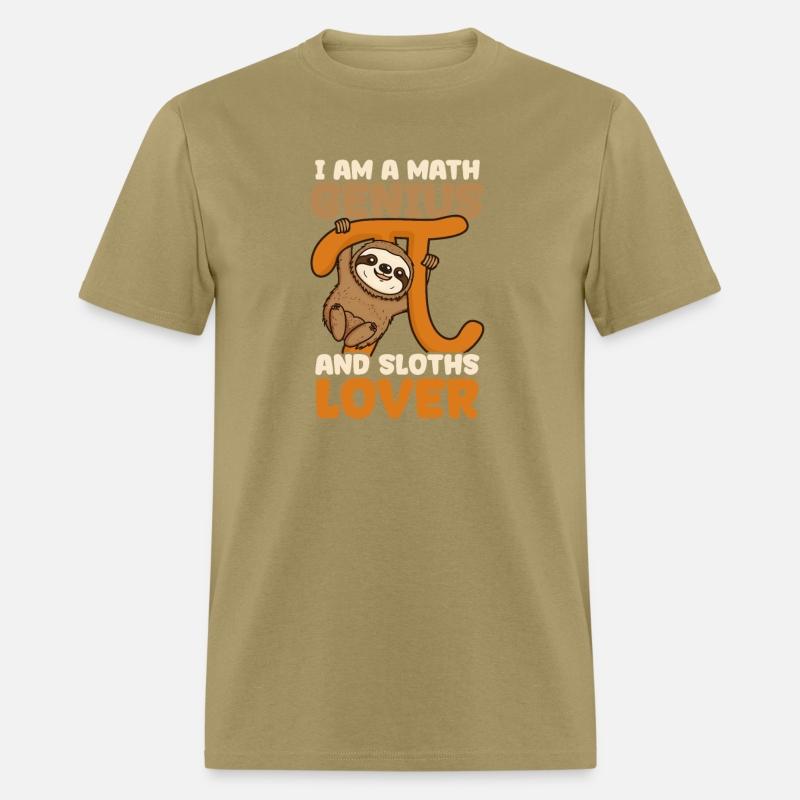 Pi Day Math Genius And Maths Lover Sloth