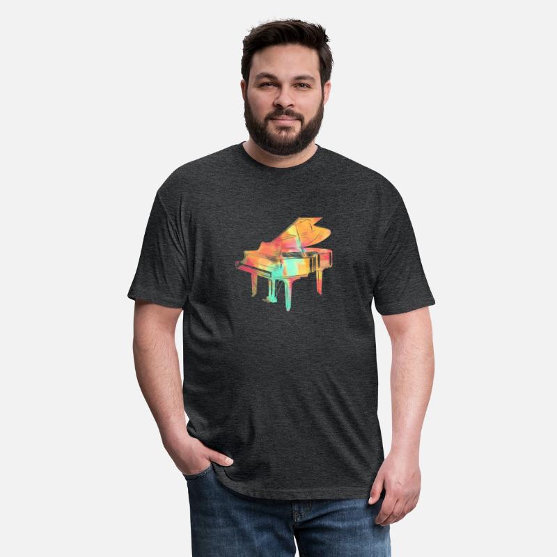 Pianist For Colorful Style Piano