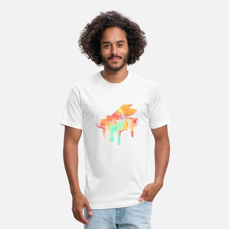 Pianist For Colorful Style Piano