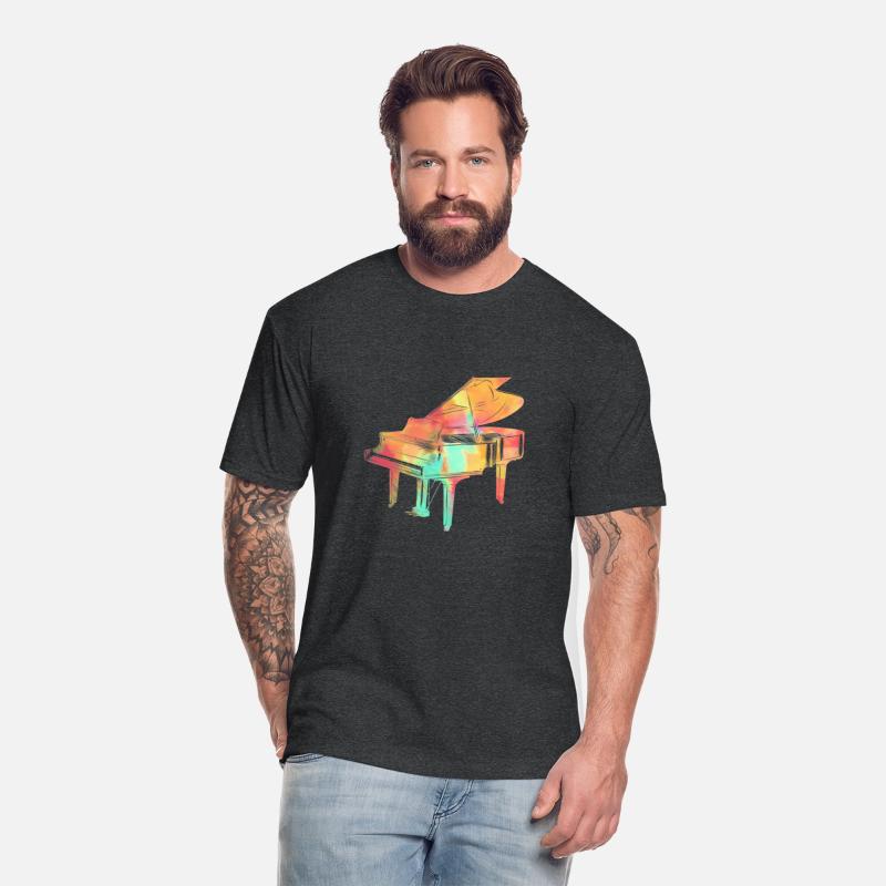 Pianist For Colorful Style Piano
