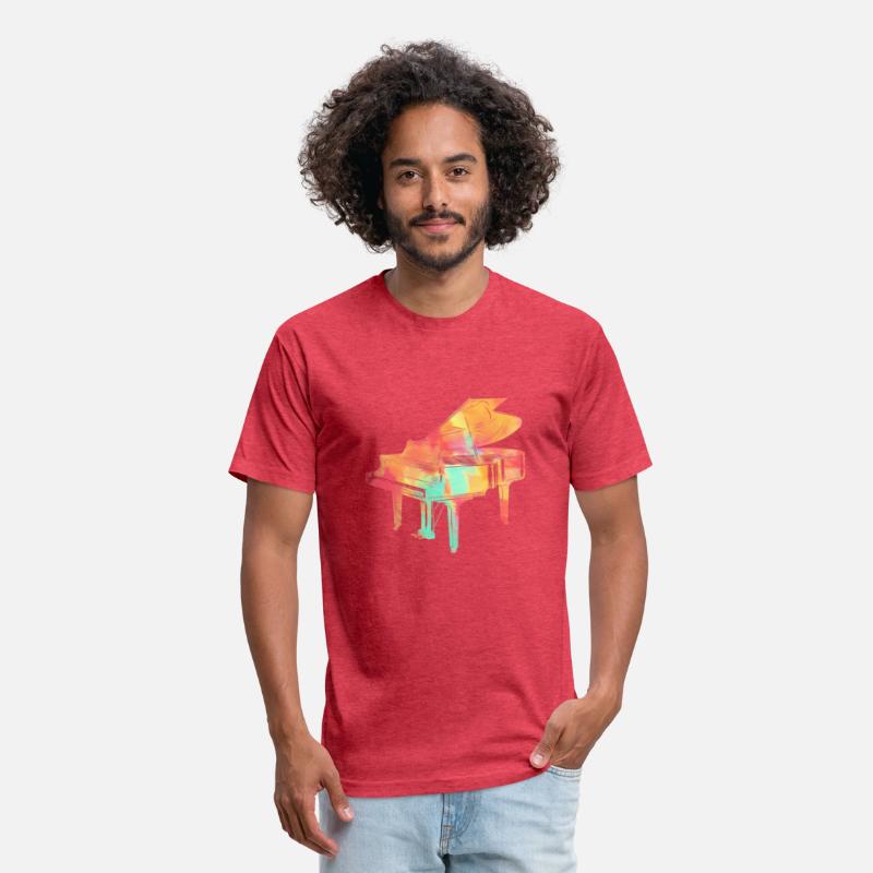 Pianist For Colorful Style Piano