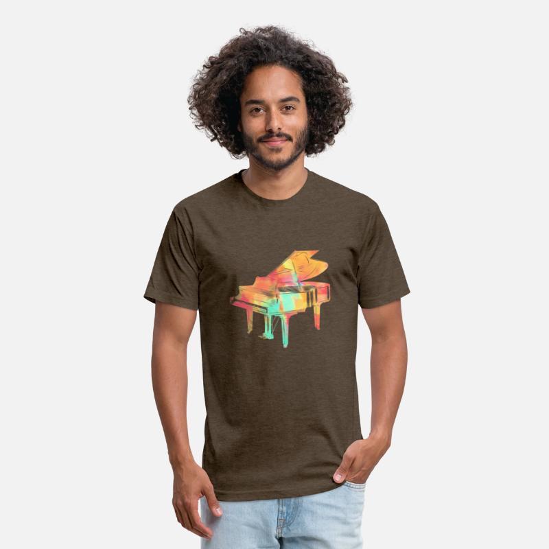 Pianist For Colorful Style Piano