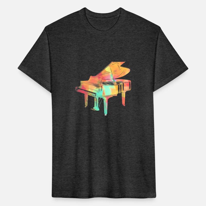 Pianist For Colorful Style Piano