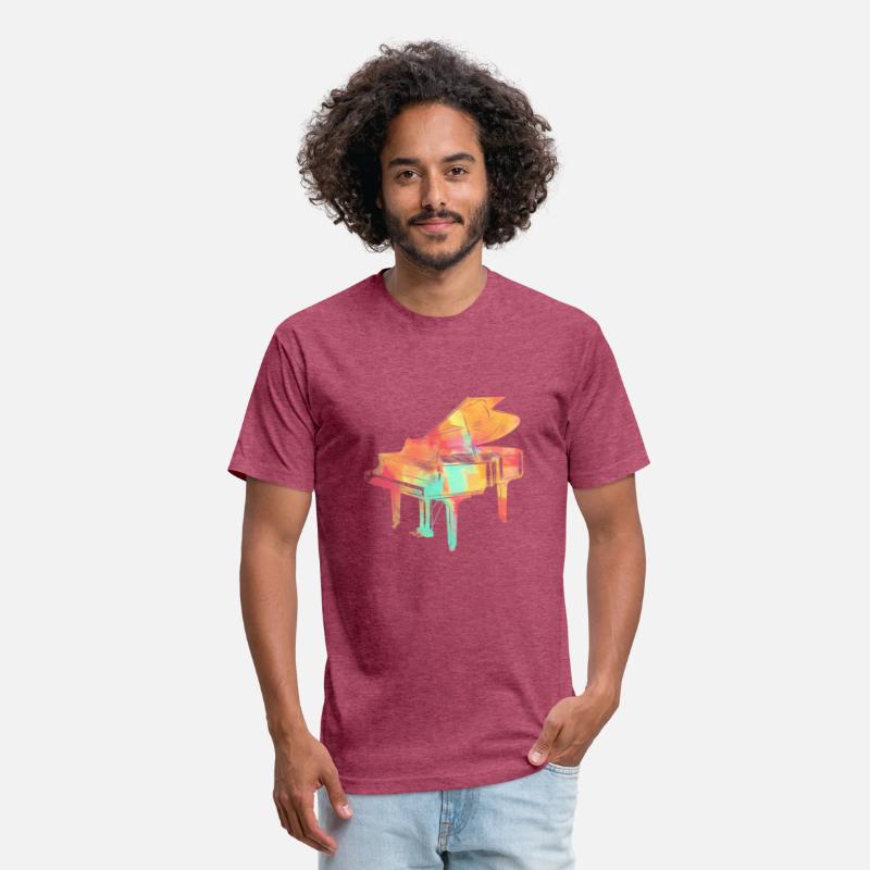 Pianist For Colorful Style Piano